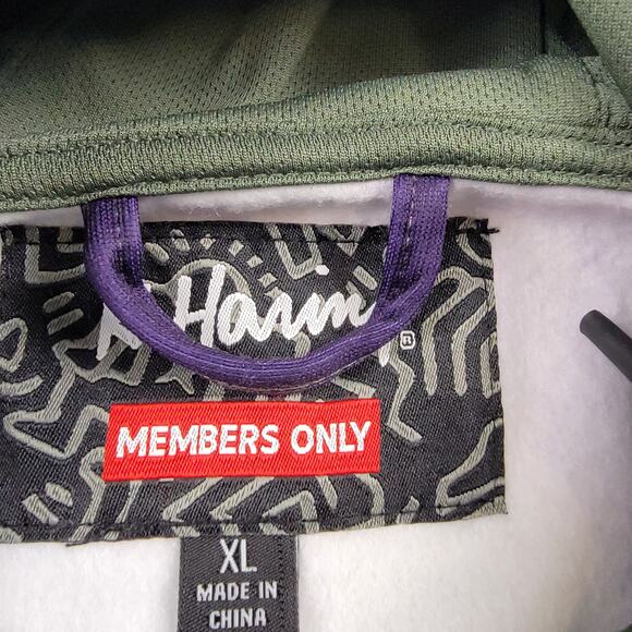 Keith Haring x Members Only DJ Collab Spell Out Sz XL (564) - Picture 7 of 11